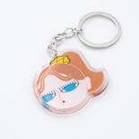 瓜生太郎 Taro Uryu Key Ring Ponytail_B